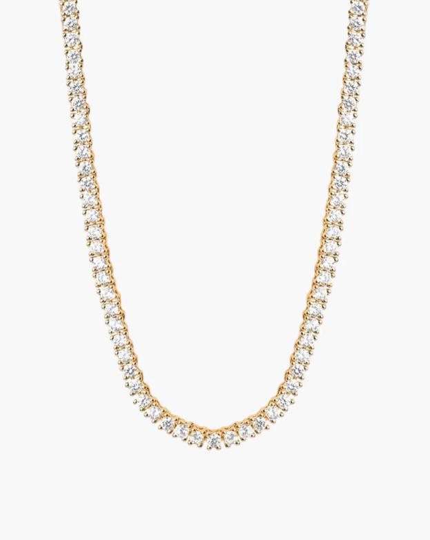 Zirconia Tennis Choker Necklace
