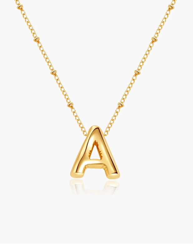 Initial Pendant Necklace