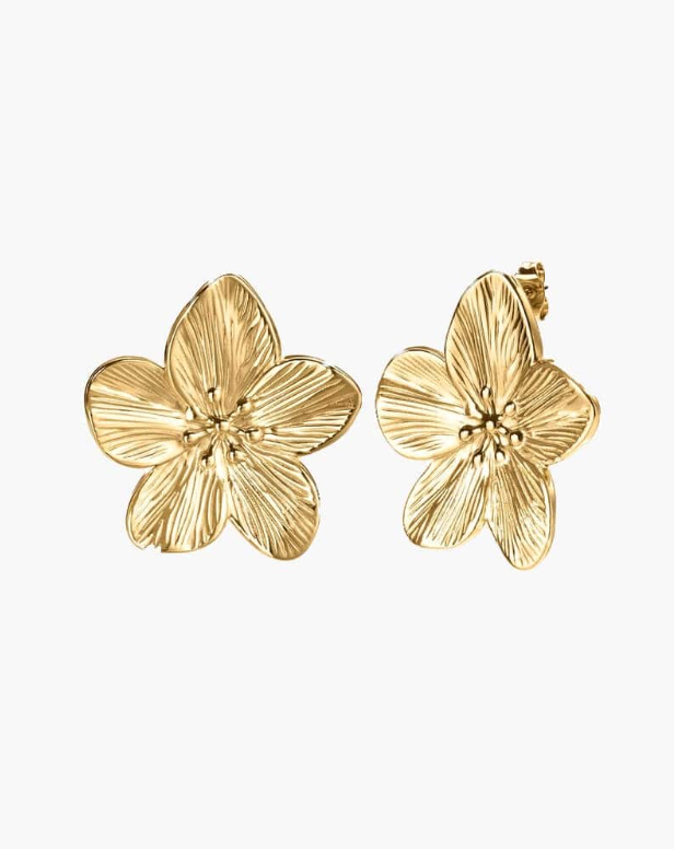 Flower Statement Earrings